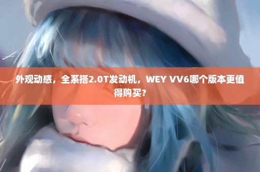 外观动感，全系搭2.0T发动机，WEY VV6哪个版本更值得购买？