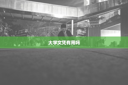 大学文凭有用吗