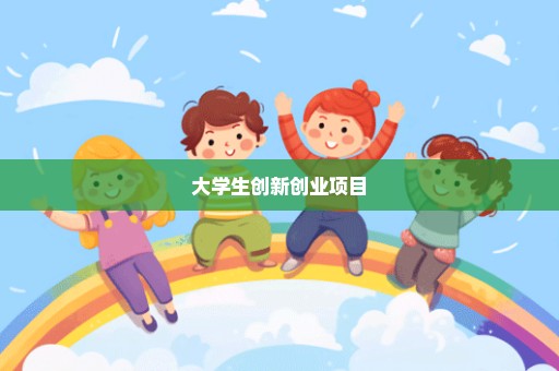 大学生创新创业项目