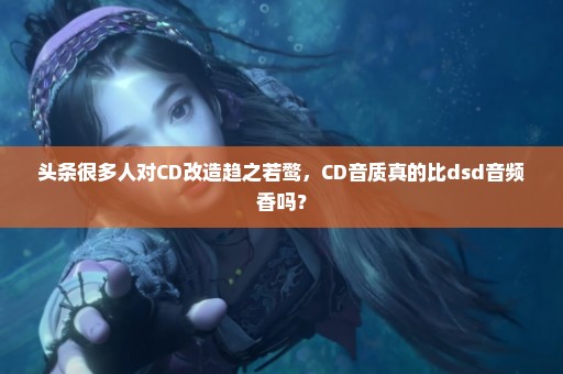 头条很多人对CD改造趋之若鹜，CD音质真的比dsd音频香吗？