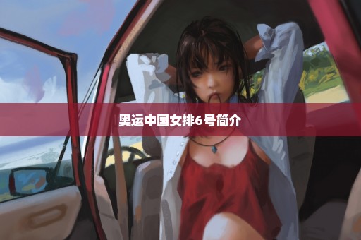 奥运中国女排6号简介