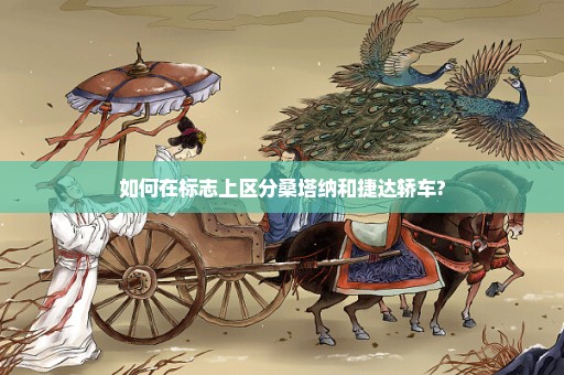 如何在标志上区分桑塔纳和捷达轿车?