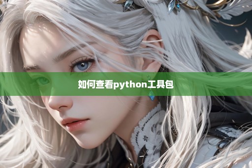 如何查看python工具包