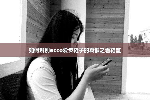 如何辨别ecco爱步鞋子的真假之看鞋盒