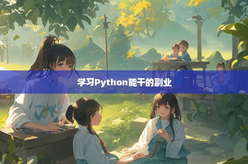 学习Python能干的副业