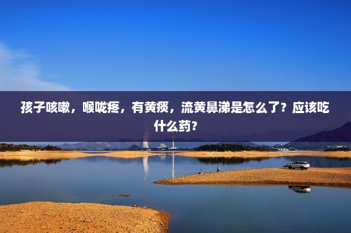 孩子咳嗽，喉咙疼，有黄痰，流黄鼻涕是怎么了？应该吃什么药？