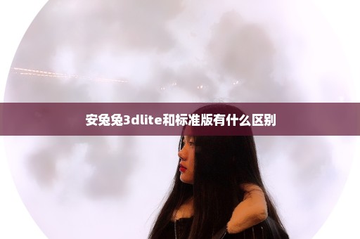 安兔兔3dlite和标准版有什么区别