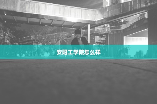 安阳工学院怎么样