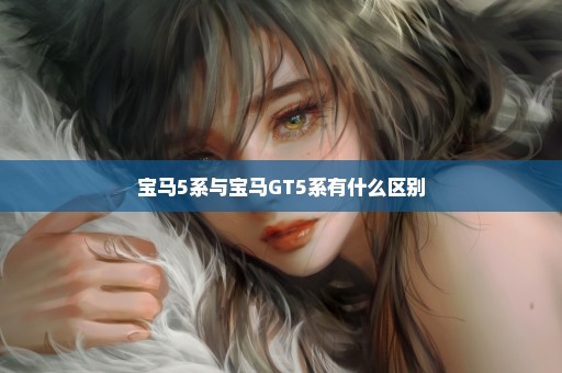 宝马5系与宝马GT5系有什么区别