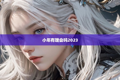 小年有晚会吗2023