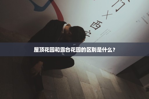 屋顶花园和露台花园的区别是什么？