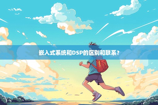 嵌入式系统和DSP的区别和联系？