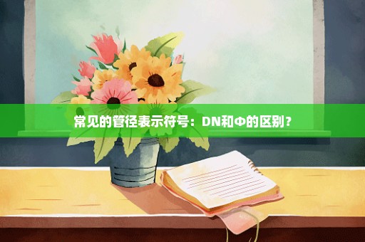 常见的管径表示符号：DN和Φ的区别？