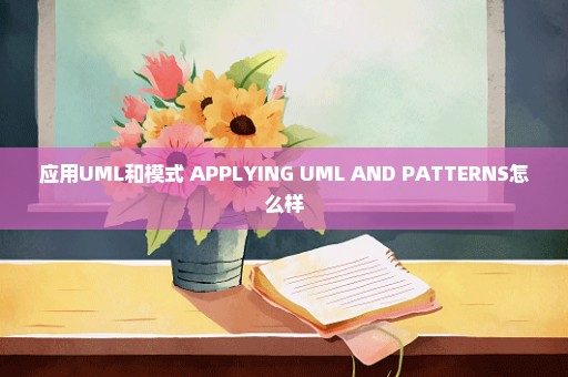 应用UML和模式 APPLYING UML AND PATTERNS怎么样