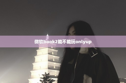 微软book2能不能玩onlyup