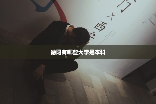 德阳有哪些大学是本科