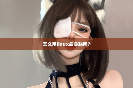 怎么用linux命令联网？