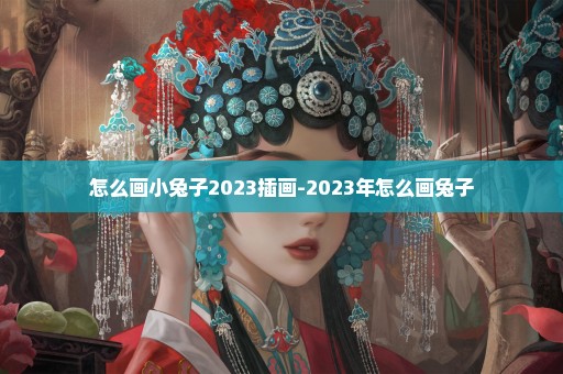 怎么画小兔子2023插画-2023年怎么画兔子