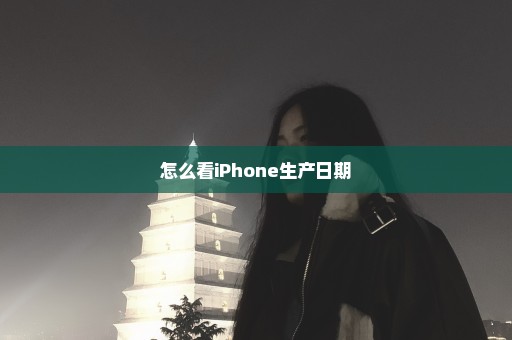 怎么看iPhone生产日期