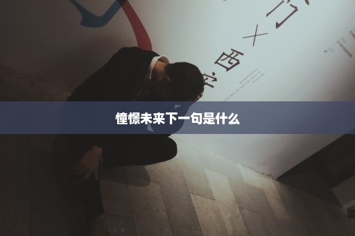 憧憬未来下一句是什么