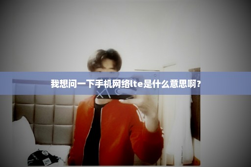 我想问一下手机网络lte是什么意思啊？