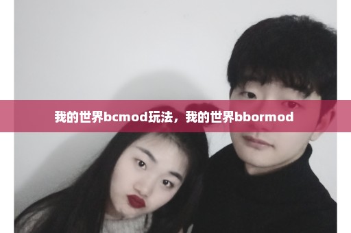 我的世界bcmod玩法，我的世界bbormod 