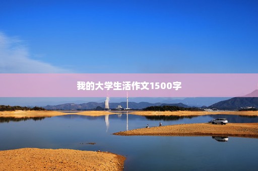 我的大学生活作文1500字