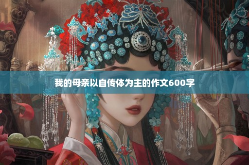 我的母亲以自传体为主的作文600字