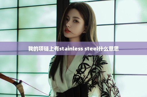 我的项链上有stainless steel什么意思