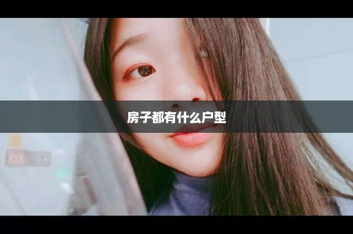 房子都有什么户型