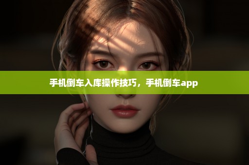 手机倒车入库操作技巧，手机倒车app 