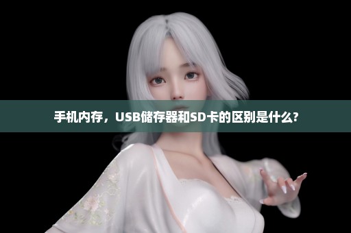 手机内存，USB储存器和SD卡的区别是什么?