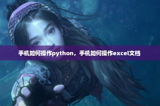 手机如何操作python，手机如何操作excel文档 