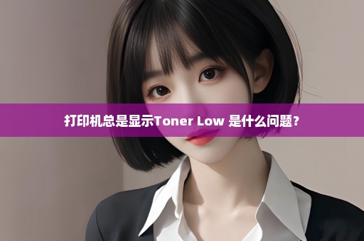 打印机总是显示Toner Low 是什么问题？