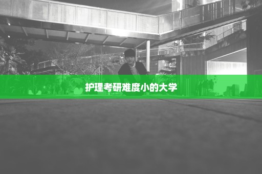 护理考研难度小的大学