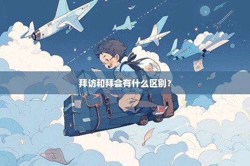 拜访和拜会有什么区别？