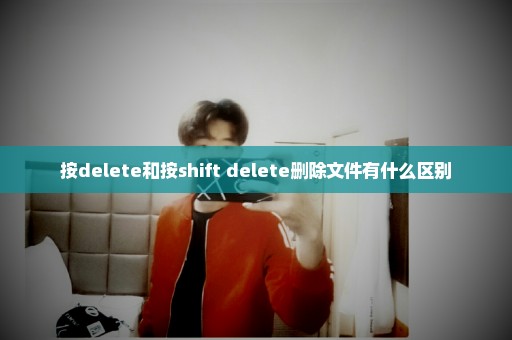 按delete和按shift+delete删除文件有什么区别