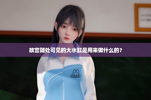 故宫随处可见的大水缸是用来做什么的？