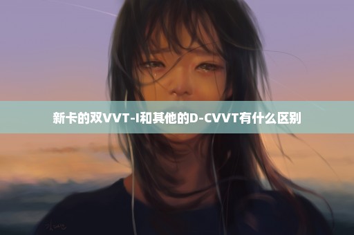 新卡的双VVT-I和其他的D-CVVT有什么区别