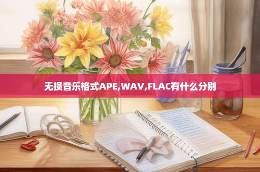 无损音乐格式APE,WAV,FLAC有什么分别