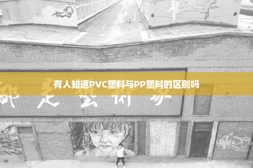 有人知道PVC塑料与PP塑料的区别吗