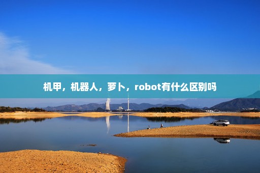 机甲，机器人，萝卜，robot有什么区别吗