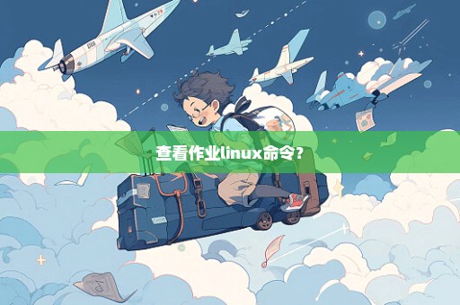 查看作业linux命令？