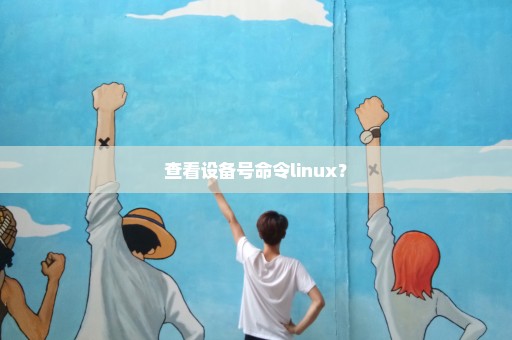 查看设备号命令linux？