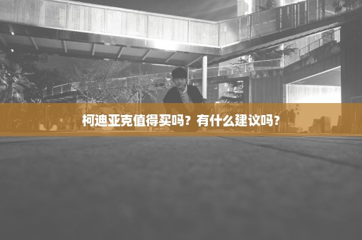 柯迪亚克值得买吗？有什么建议吗？