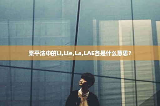 梁平法中的Ll,Lle,La,LAE各是什么意思？