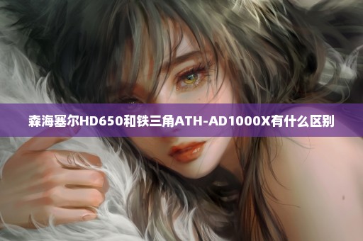 森海塞尔HD650和铁三角ATH-AD1000X有什么区别