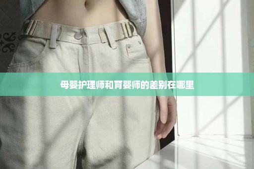 母婴护理师和育婴师的差别在哪里