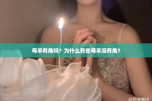 母羊有角吗？为什么有些母羊没有角？