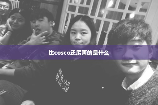 比cosco还厉害的是什么